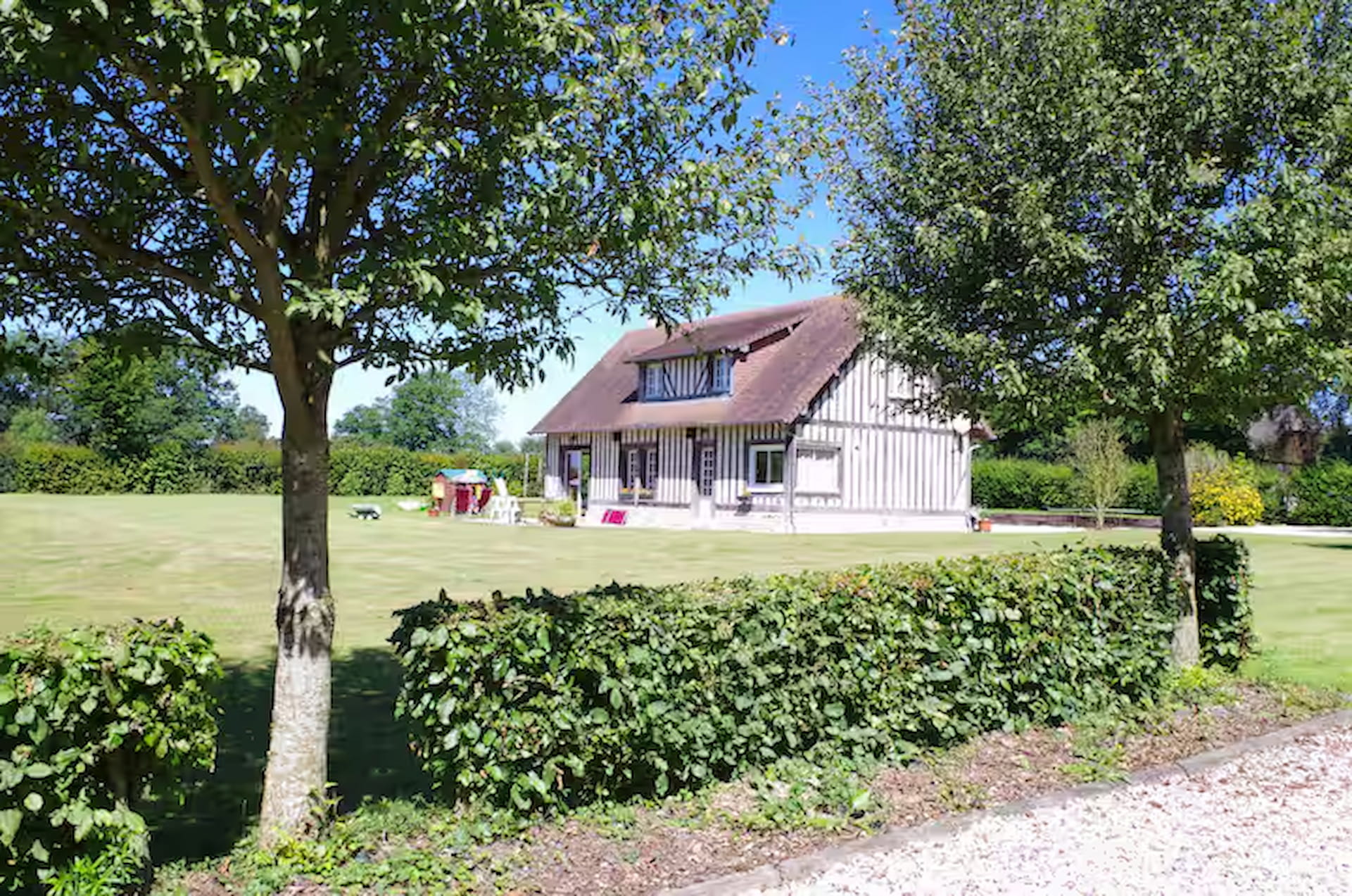 Pignon en colombage
